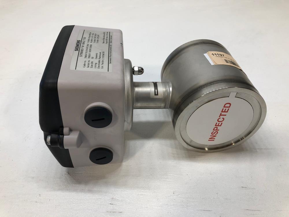 Siemens Sitrans F M MAG 1100 Electromagnetic Flow Sensor 7ME6110-2YA20-2AA2